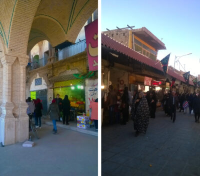 از بین بردن یک رفتار اجتماعی در میدان مشتاقیه کرمان