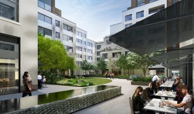 میدان رتبون، یک باغ عمومی در قلب فیتزرویا