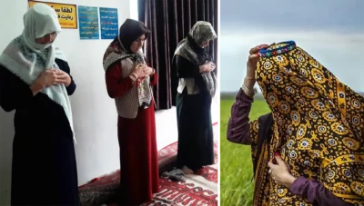 سنت تاج گذاری در میان زنان ترکمن