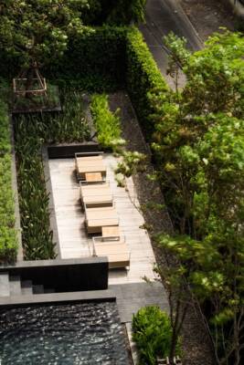 تاثیر خلاقیت در طراحی حیاط آپارتمانی در بانکوک