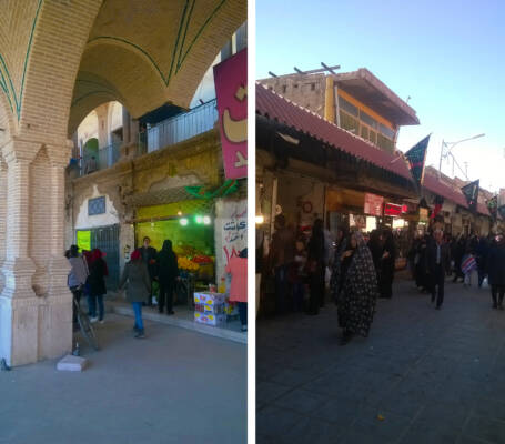 از بین بردن یک رفتار اجتماعی در میدان مشتاقیه کرمان