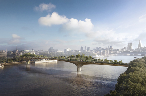 شفافیت مسائل مالی پروژه پل - باغ ملنیوم در لندن