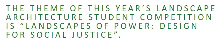 منظر قدرت؛ طراحى براى عدالت اجتماعى موضوع مسابقه دانشجويى معمارى منظر