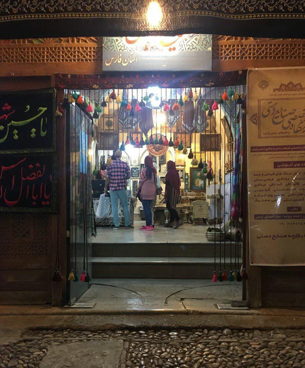 سرای مشیر فضایی تعاملی در دل بازار