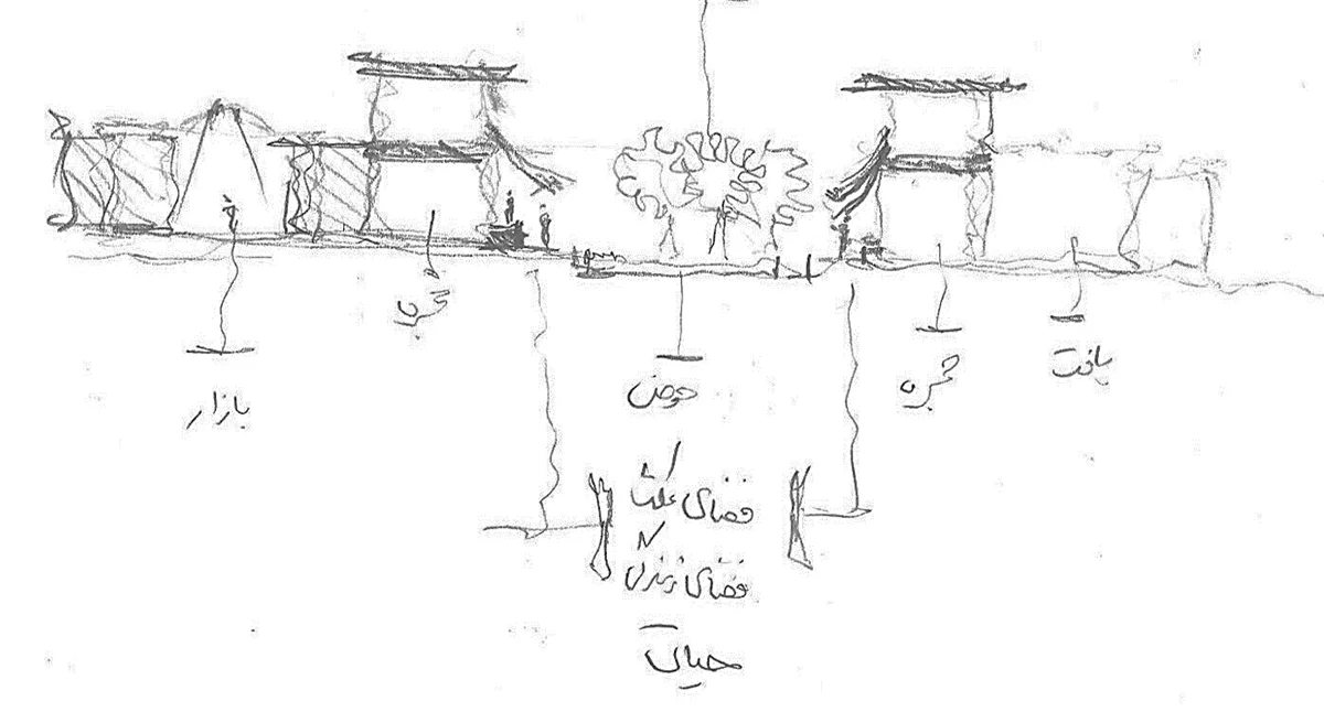سرای مشیر فضایی تعاملی در دل بازار