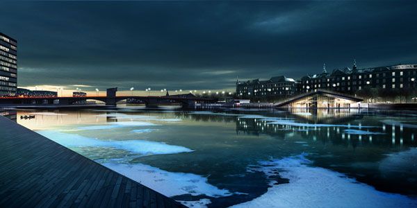 تبدیل حمام حرارتی زمستانی بندر کپنهاک به حس ملی