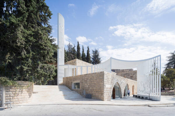 مسجد امیر شکیب ارسلان کاری از گروه معماران L.E.FT