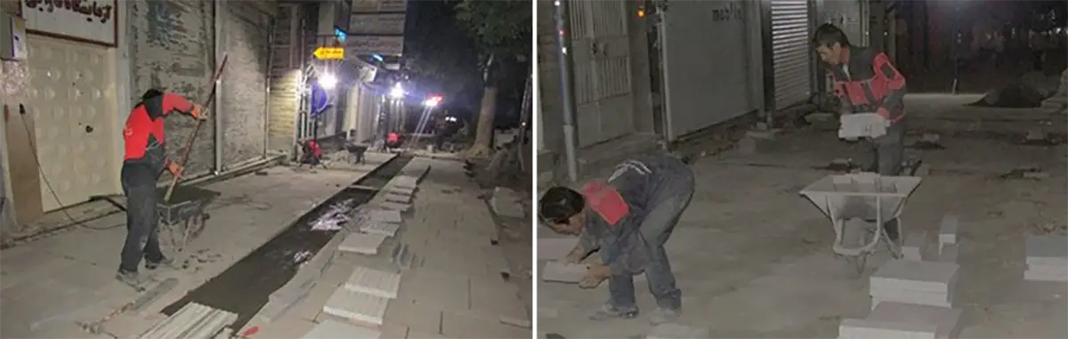 تبدیل خیابانهای بوعلی و اکباتان به پیاده راه در شهر همدان