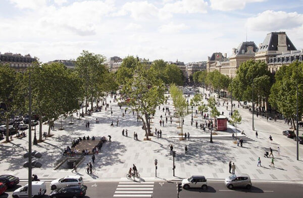 طرح موفق بازسازی میدان جمهوری پاریس